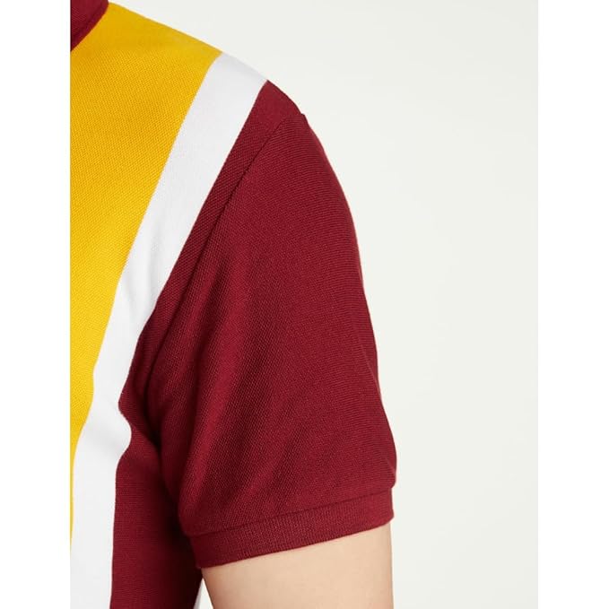 u.s. polo assn. men's colour block pure cotton slim fit polo shirt u.s. polo assn. men's colour block pure cotton slim fit polo shirt
